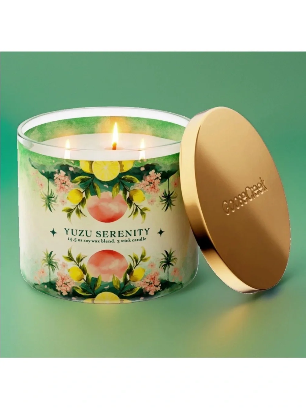 Goose Creek 3-Wick Candle- Yuzu Serenity (14.5 oz)